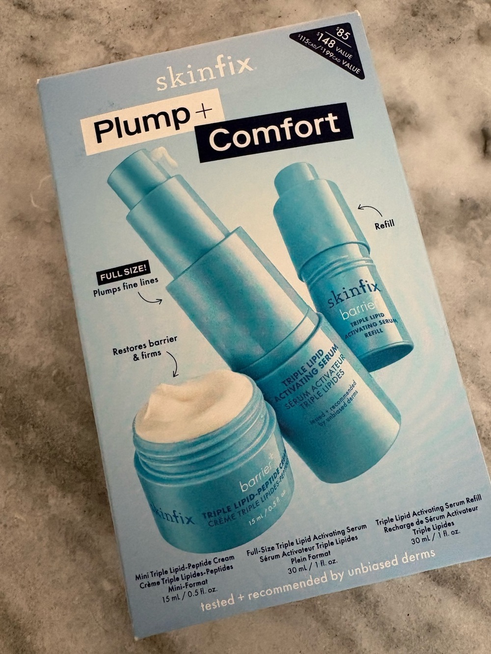 Skinfix 3 piece set